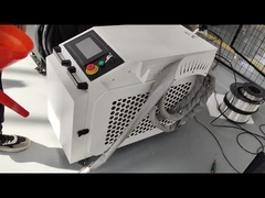 Máquina de soldar a laser com instrução