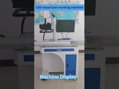 Máquina de marcação a laser de posicionamento automático visual