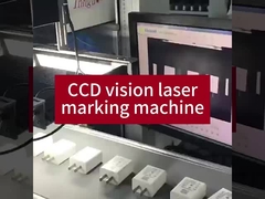 Cabeças de carregamento de marcação por lotes com máquina de marcação a laser de posicionamento automático visual