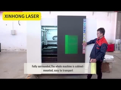 Máquina de corte a laser de puxa lateral
