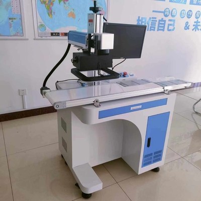 Máquina automática de marcação a laser de 20 watts para marcação de peças pequenas