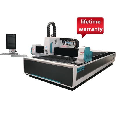 Máquina de corte a laser de fibra de 3015 1500W com controlo Raytols BM111 Fscut2000
