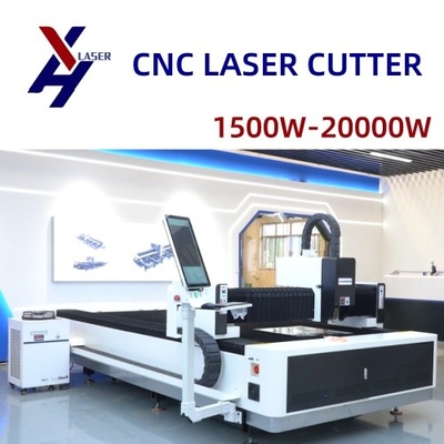 Máquina de corte a laser de fibras de chapa de aço inoxidável 6kw