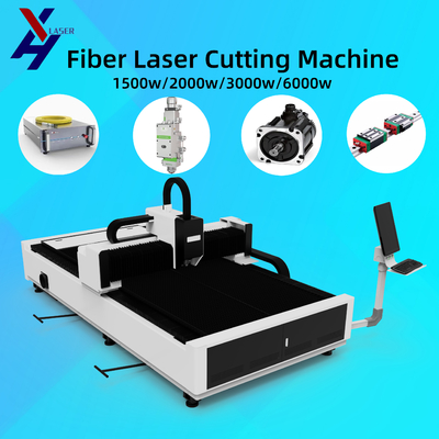 3015 Máquina de corte a laser de fibra CNC de chapa de ferro de aço e metal industrial 1kw 2kw 3kw 6kw 8kw