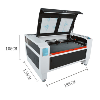 Máquina de corte a laser de 1300*900mm com 2 cabeças 130W 150W MDF de madeira acrílica