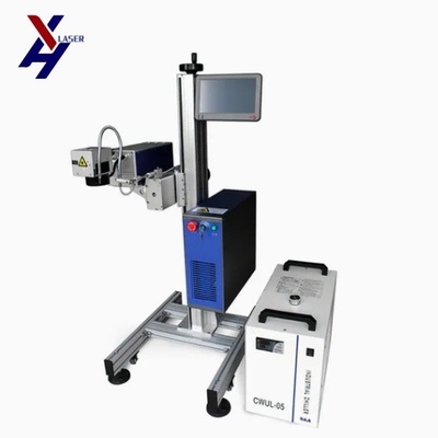 Impressora a laser com tela sensível ao toque de 10 polegadas para marcação de tubos e cabos de plástico Máquina de codificação a laser Impressora a laser CO2