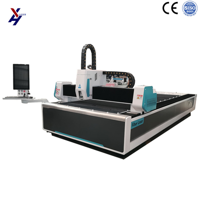 Máquina de corte a laser de fibra CNC 3000*1500 1000W 2000W 3000W Mesa única para metal