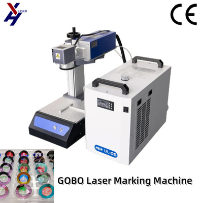 5W 10W Gobos Máquina de Marcação Laser UV de Alta Precisão