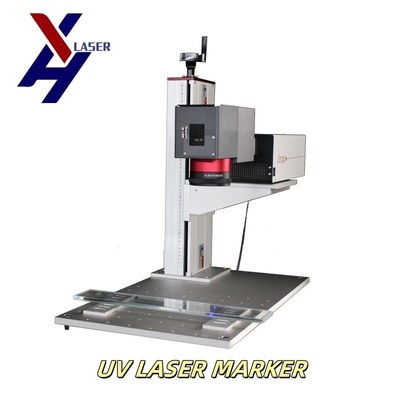 Máquina de marcação a laser UV de alta precisão com 5W/10W de potência e capacidades Gobos