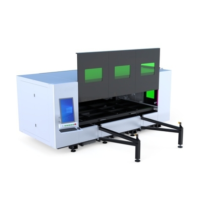 Máquina de Corte a Laser CNC de Fibra para Tubos de Aço Inoxidável e Chapas de Metal, Fonte Laser de 6000W (Potência Máxima)