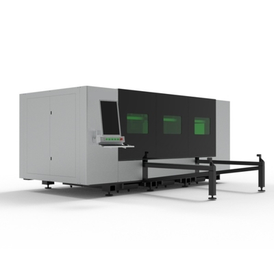 Máquina de corte a laser de fibra de CNC totalmente automática para aço inoxidável Alumínio de aço carbono de 6000W para metal cortado