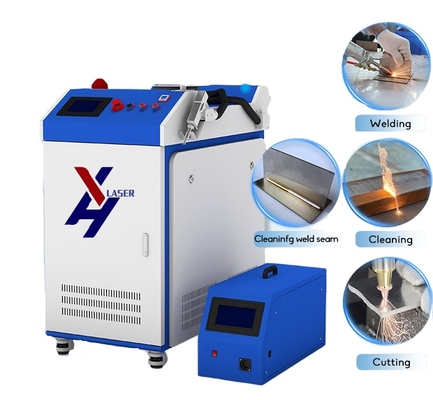 Máquina de Solda a Laser Portátil 1.5kw 2kw 3kw para Aço Carbono, Aço Inoxidável, Alumínio e Cobre