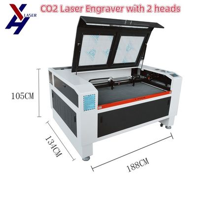 9060 1610 Máquina de Corte e Gravação a Laser de Cabeça Dupla Simples 130W 150W