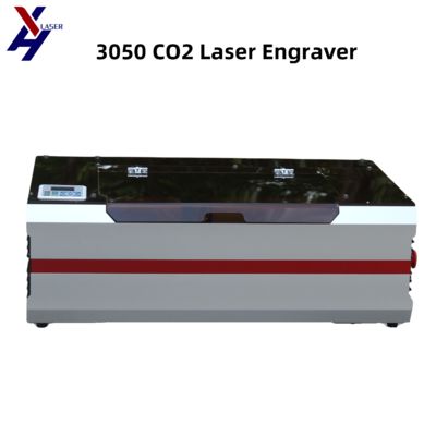 Máquina de Gravação a Laser CO2 3050 50W 300x500mm para Madeira Acrílico Couro
